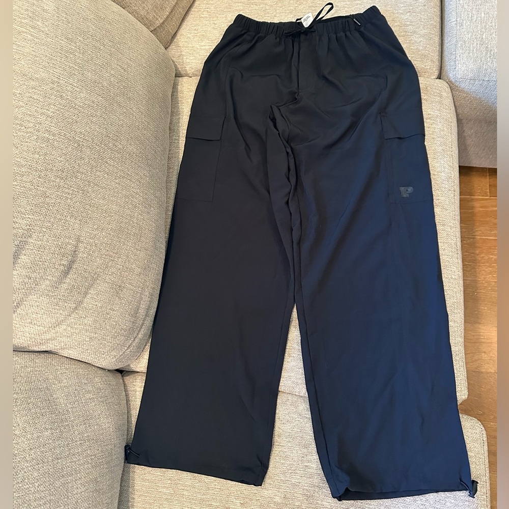 PINK Brand New Cute, Soft & Comfy Drawstring Black Victoria’s Secret Cargo Pants